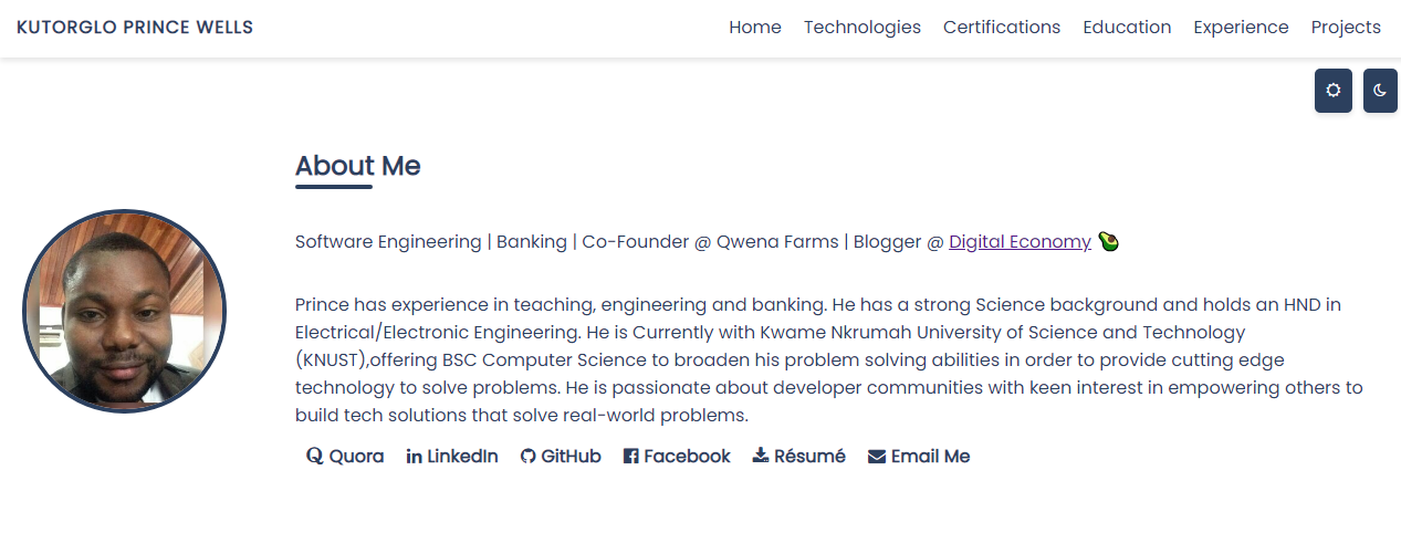 Personal Portfolio